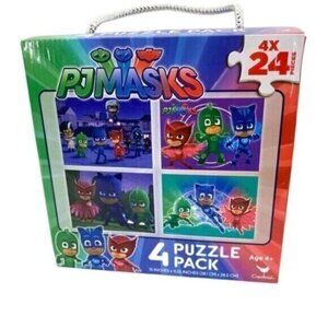 PJ Masks 4 Puzzle Pack New